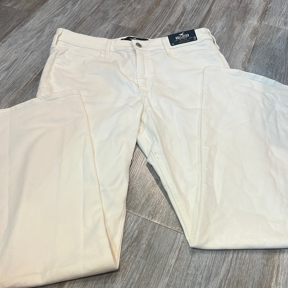 HOLLISTER WHITE JEANS